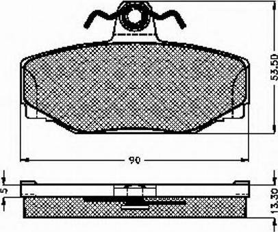 Spidan 31804 - Kit pastiglie freno, Freno a disco autozon.pro