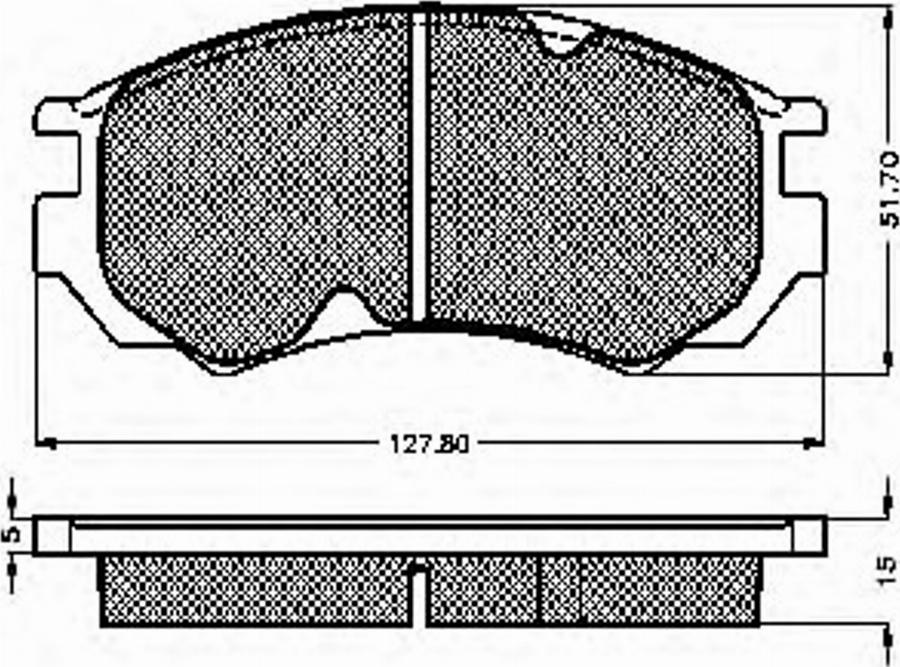 Spidan 31889 - Kit pastiglie freno, Freno a disco autozon.pro