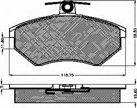 Spidan 31836 - Kit pastiglie freno, Freno a disco autozon.pro