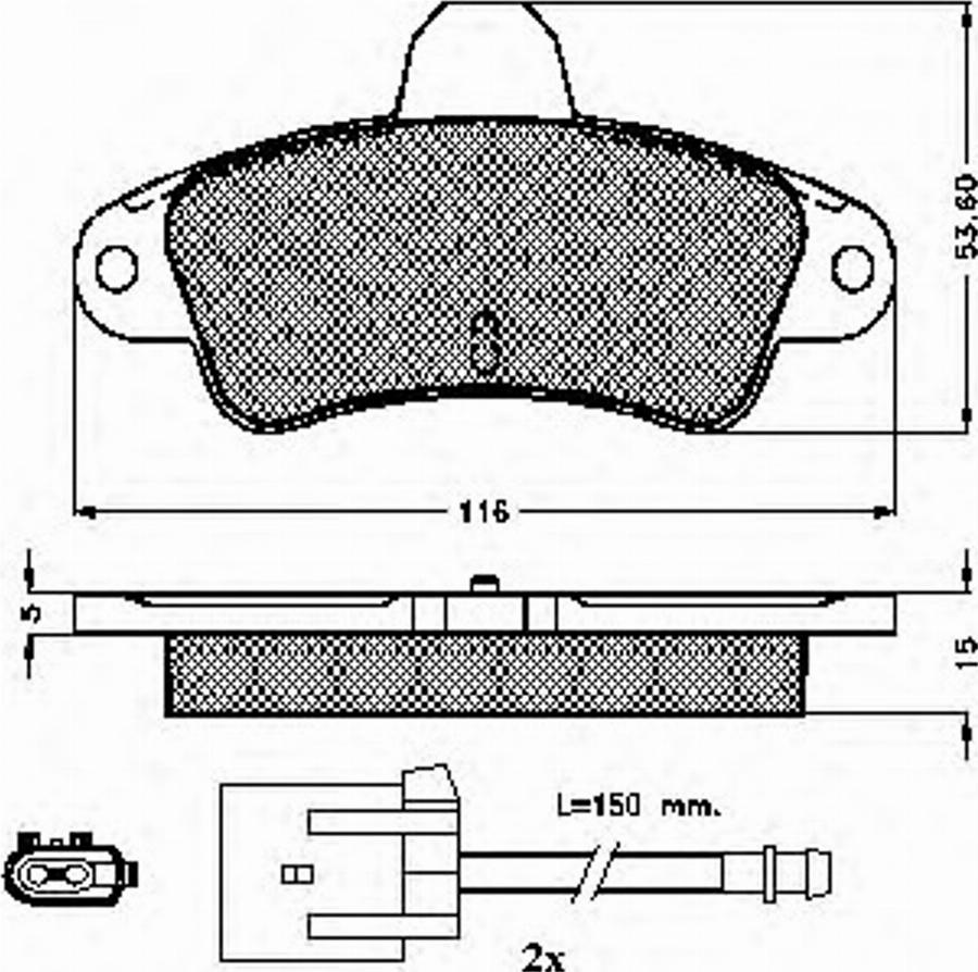 Spidan 31877 - Kit pastiglie freno, Freno a disco autozon.pro