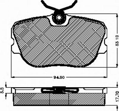 Spidan 31293 - Kit pastiglie freno, Freno a disco autozon.pro