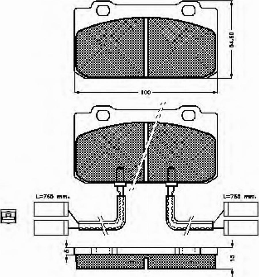 Spidan 31278 - Kit pastiglie freno, Freno a disco autozon.pro