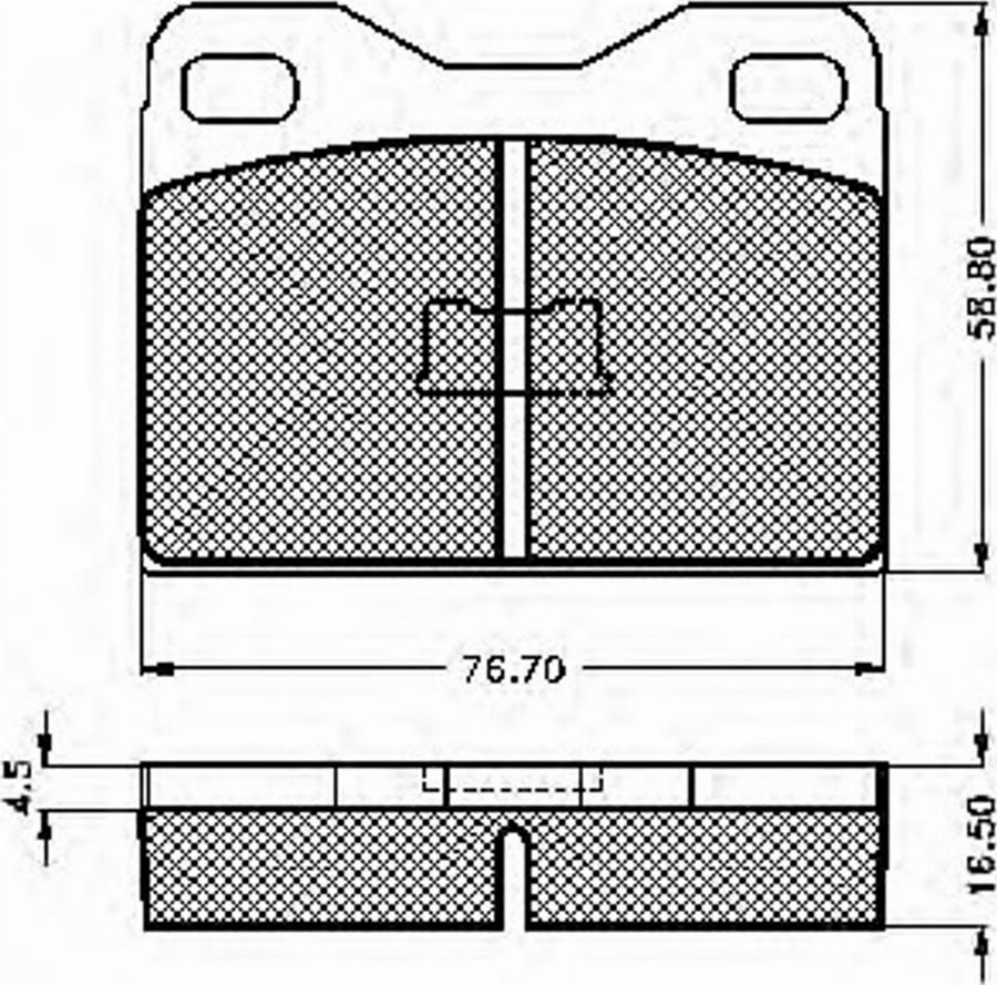 Spidan 31745 - Kit pastiglie freno, Freno a disco autozon.pro