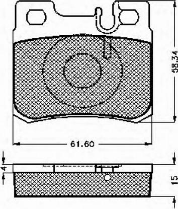 Spidan 31761 - Kit pastiglie freno, Freno a disco autozon.pro