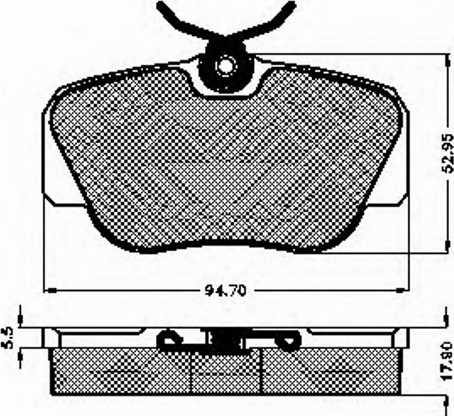 Spidan 31703 - Kit pastiglie freno, Freno a disco autozon.pro