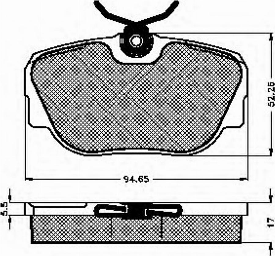 Spidan 31717 - Kit pastiglie freno, Freno a disco autozon.pro