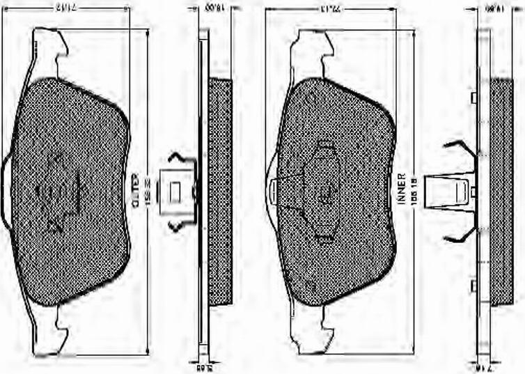 Spidan 32468 - Kit pastiglie freno, Freno a disco autozon.pro