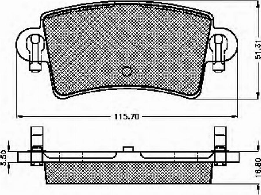 Spidan 32423 - Kit pastiglie freno, Freno a disco autozon.pro