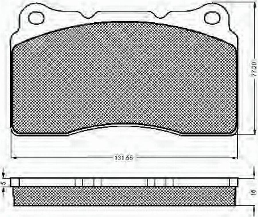 Spidan 32474 - Kit pastiglie freno, Freno a disco autozon.pro