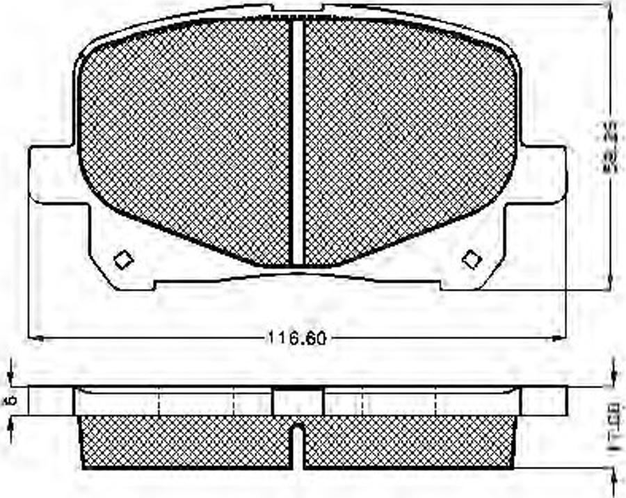 Spidan 32470 - Kit pastiglie freno, Freno a disco autozon.pro