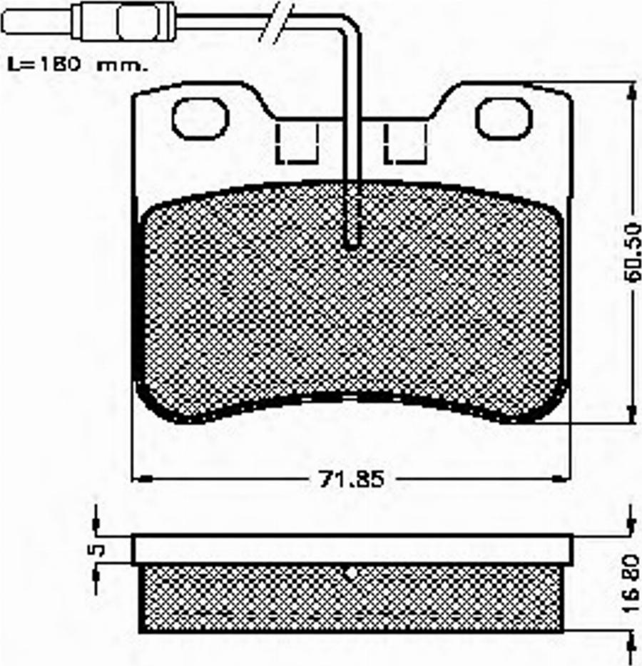 Spidan 32592 - Kit pastiglie freno, Freno a disco autozon.pro