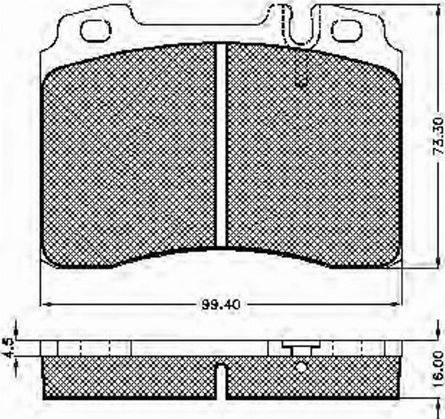 Spidan 32568 - Kit pastiglie freno, Freno a disco autozon.pro