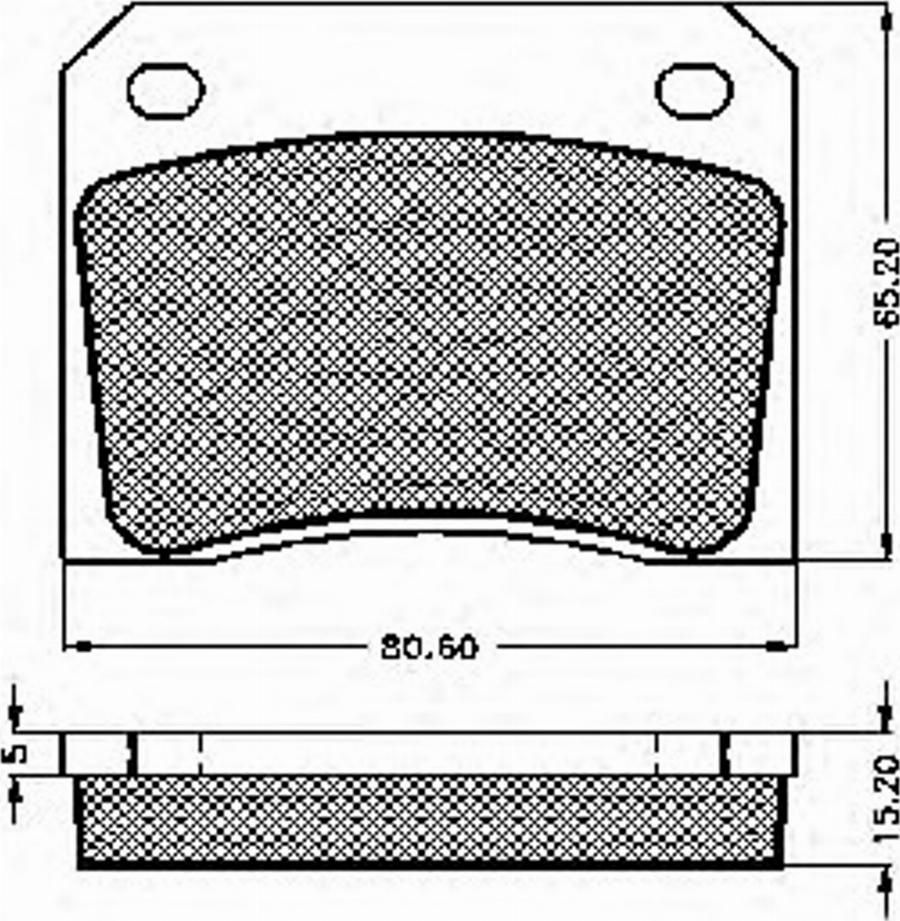 Spidan 32586 - Kit pastiglie freno, Freno a disco autozon.pro