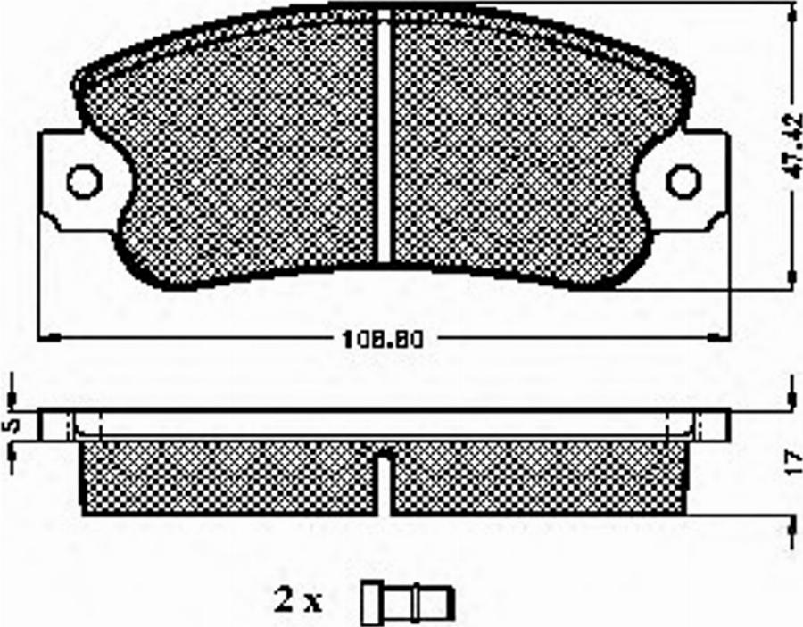 Spidan 32644 - Kit pastiglie freno, Freno a disco autozon.pro