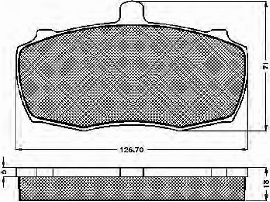 Spidan 32658 - Kit pastiglie freno, Freno a disco autozon.pro