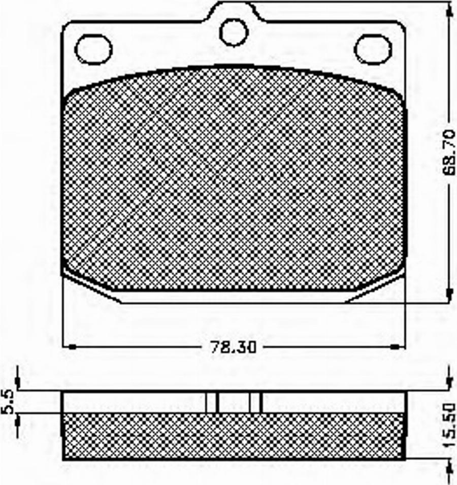 Spidan 32664 - Kit pastiglie freno, Freno a disco autozon.pro