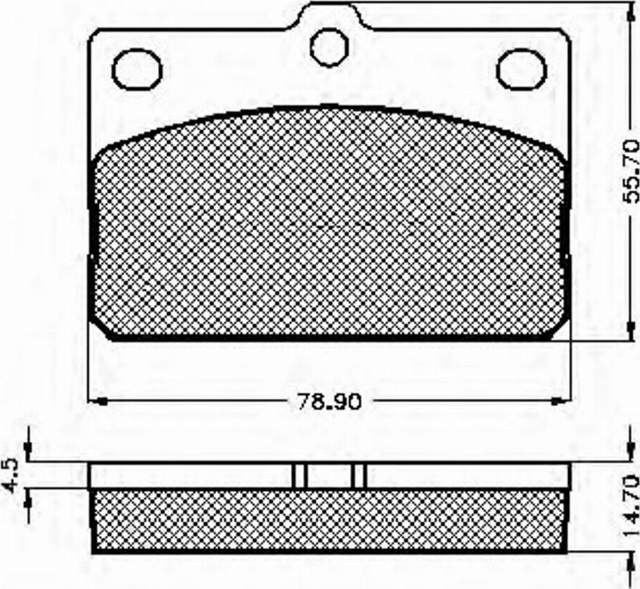 Spidan 32663 - Kit pastiglie freno, Freno a disco autozon.pro