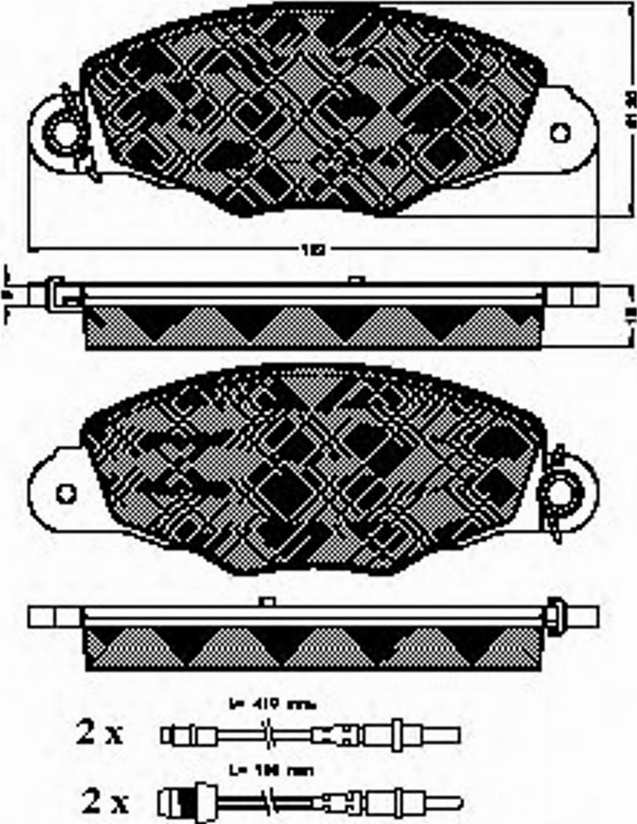 Spidan 32680 - Kit pastiglie freno, Freno a disco autozon.pro