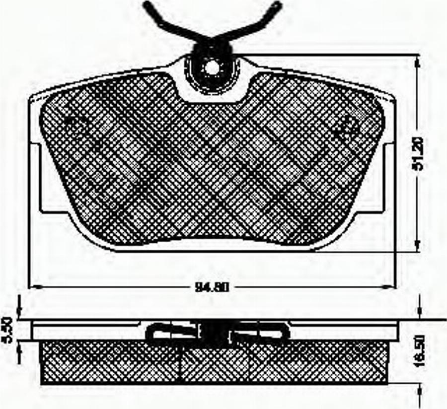 Spidan 32635 - Kit pastiglie freno, Freno a disco autozon.pro