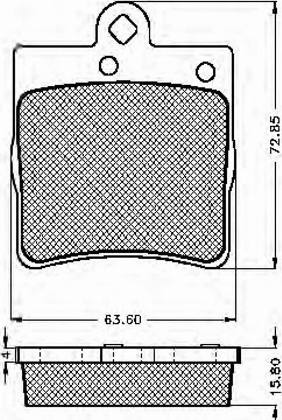 Spidan 32631 - Kit pastiglie freno, Freno a disco autozon.pro