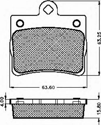 Spidan 32633 - Kit pastiglie freno, Freno a disco autozon.pro