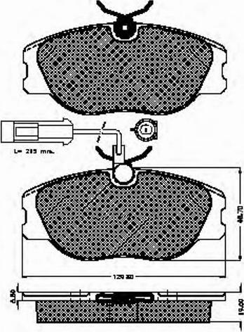 Spidan 32162 - Kit pastiglie freno, Freno a disco autozon.pro