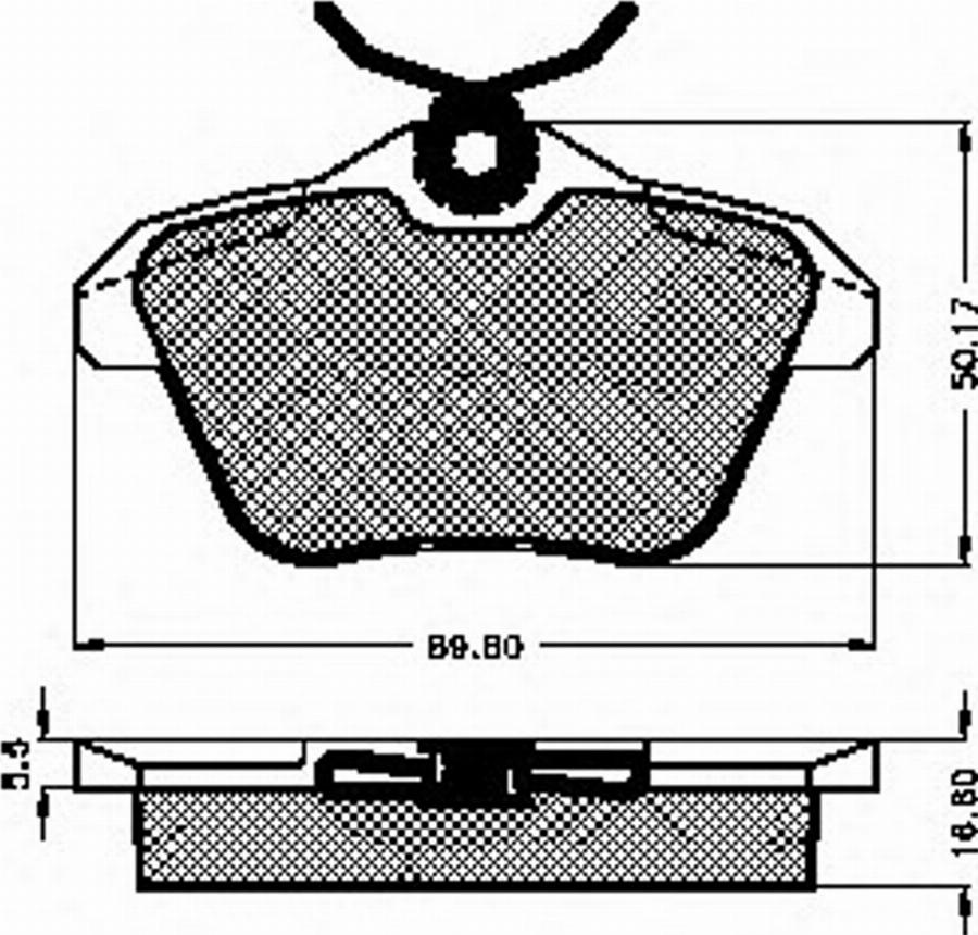 Spidan 32167 - Kit pastiglie freno, Freno a disco autozon.pro