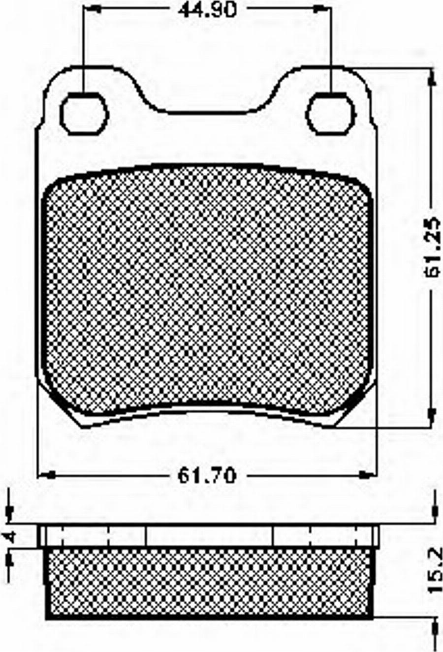 Spidan 32868 - Kit pastiglie freno, Freno a disco autozon.pro