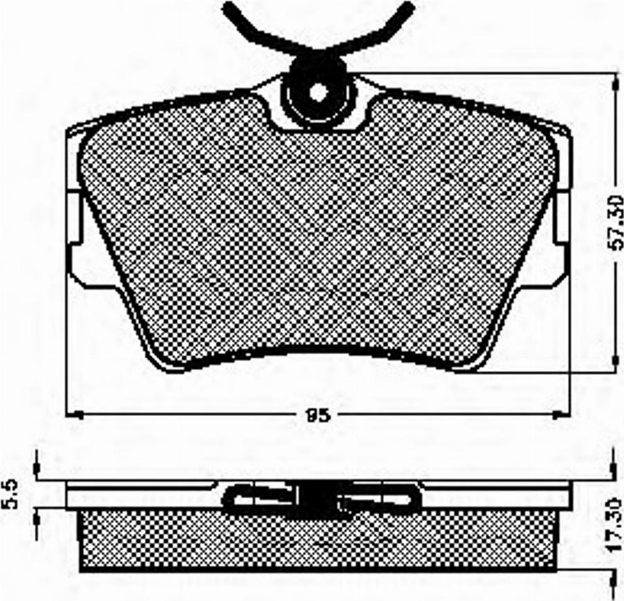 Spidan 32801 - Kit pastiglie freno, Freno a disco autozon.pro