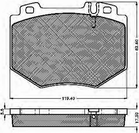 Spidan 32819 - Kit pastiglie freno, Freno a disco autozon.pro