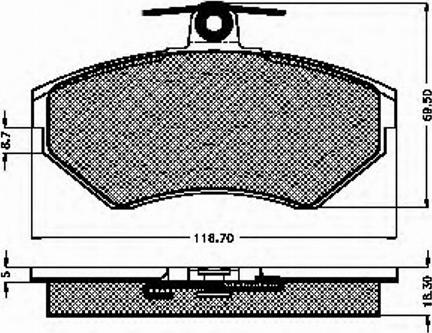 Spidan 32295 - Kit pastiglie freno, Freno a disco autozon.pro