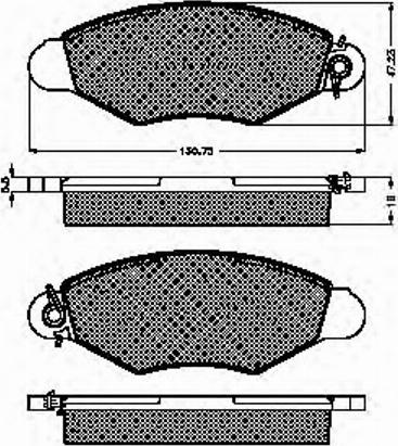 Spidan 32291 - Kit pastiglie freno, Freno a disco autozon.pro