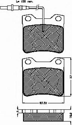 Spidan 32251 - Kit pastiglie freno, Freno a disco autozon.pro