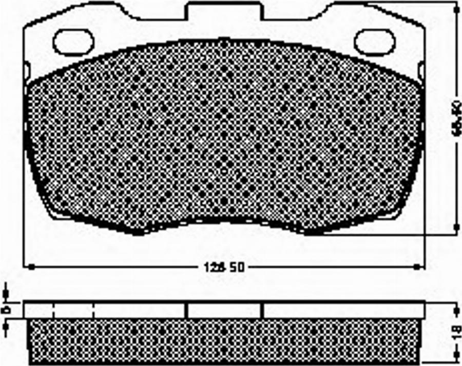 Spidan 32261 - Kit pastiglie freno, Freno a disco autozon.pro