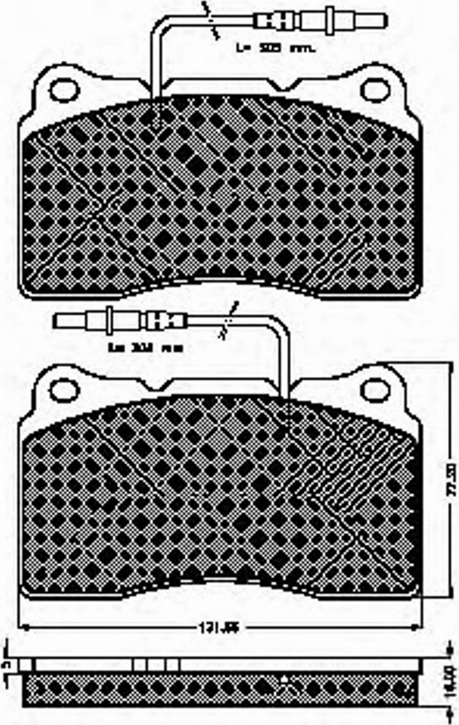 Spidan 32796 - Kit pastiglie freno, Freno a disco autozon.pro