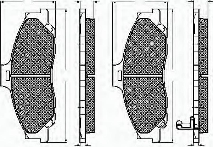 Spidan 32792 - Kit pastiglie freno, Freno a disco autozon.pro