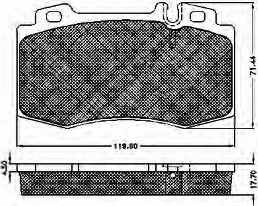 Spidan 32769 - Kit pastiglie freno, Freno a disco autozon.pro