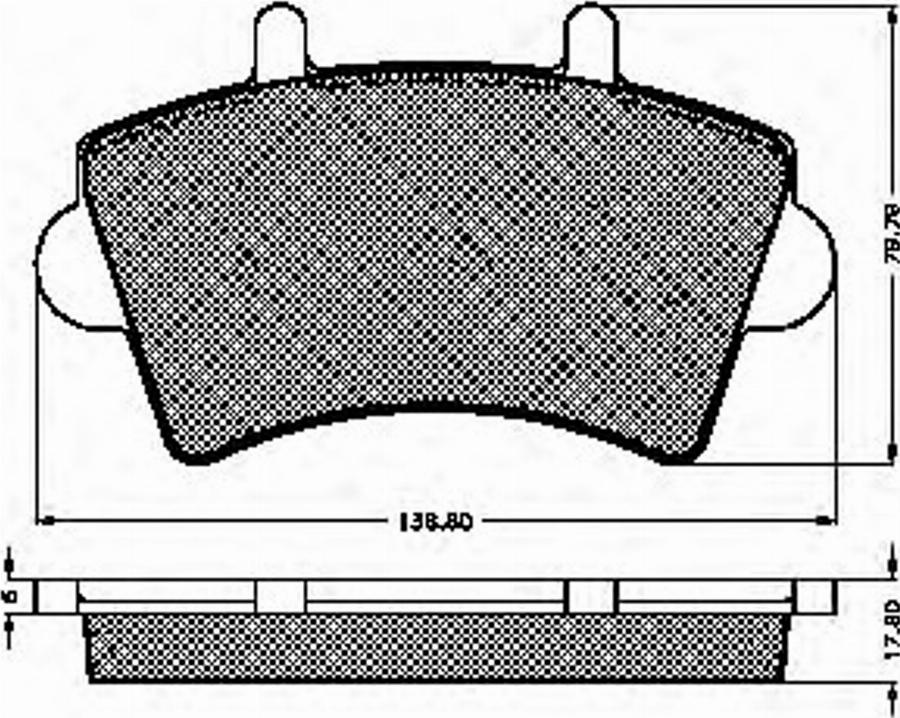 Spidan 32780 - Kit pastiglie freno, Freno a disco autozon.pro