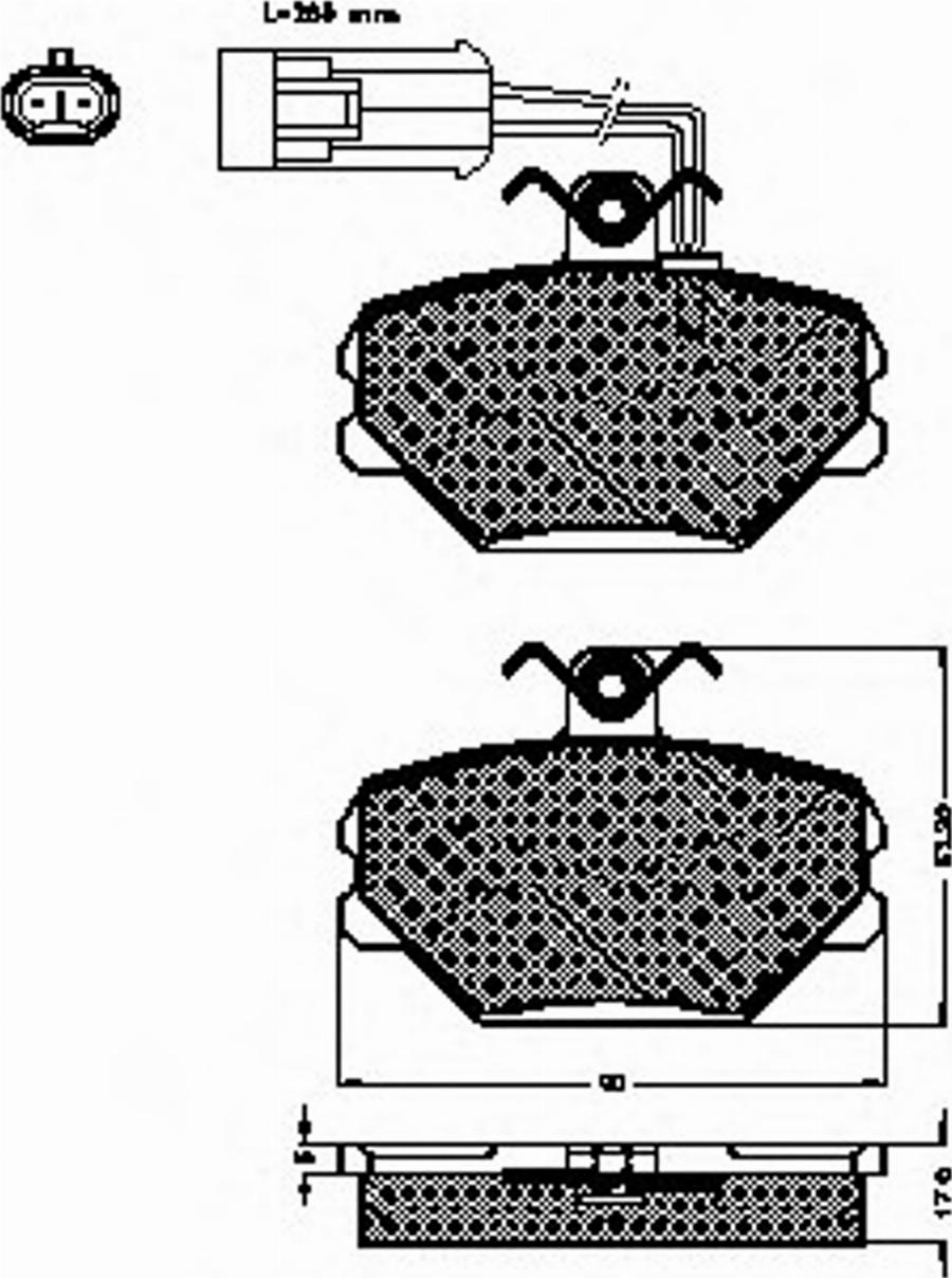 Spidan 32774 - Kit pastiglie freno, Freno a disco autozon.pro