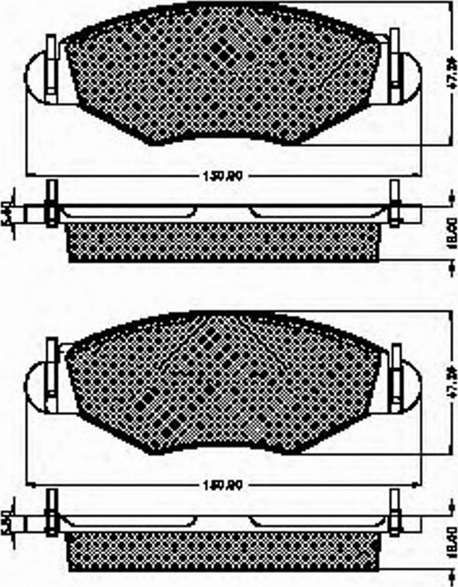 Spidan 32771 - Kit pastiglie freno, Freno a disco autozon.pro