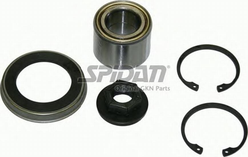 Spidan 72100 - Kit cuscinetto ruota autozon.pro