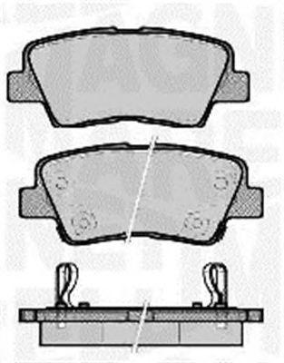 Ssangyong 48413341A0 - Kit pastiglie freno, Freno a disco autozon.pro