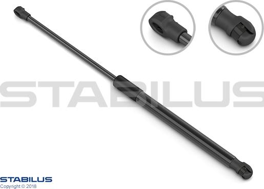 STABILUS 935485 - Ammortizzatore pneumatico, Cofano motore autozon.pro