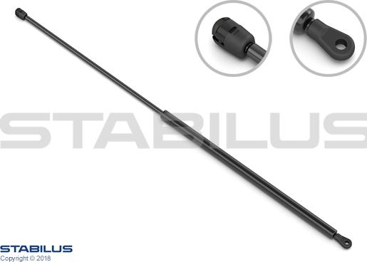 STABILUS 4081FD - Ammortizzatore pneumatico, Cofano motore autozon.pro