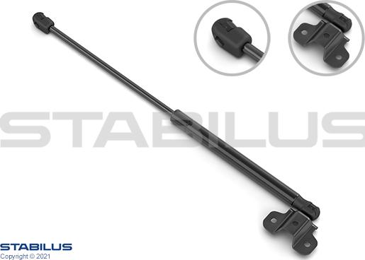 STABILUS 553785 - Ammortizzatore pneumatico, Cofano motore autozon.pro