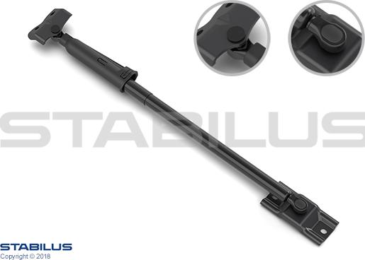 STABILUS 580067 - Ammortizatore pneumatico, Cofano bagagli / vano carico autozon.pro