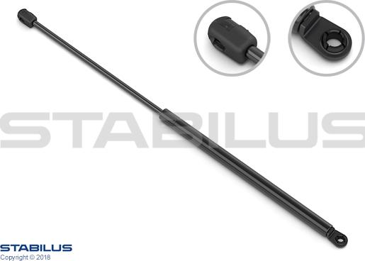 STABILUS 581490 - Ammortizatore pneumatico, Cofano bagagli / vano carico autozon.pro