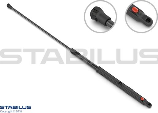 STABILUS 610886 - Ammortizzatore pneumatico, Cofano motore autozon.pro