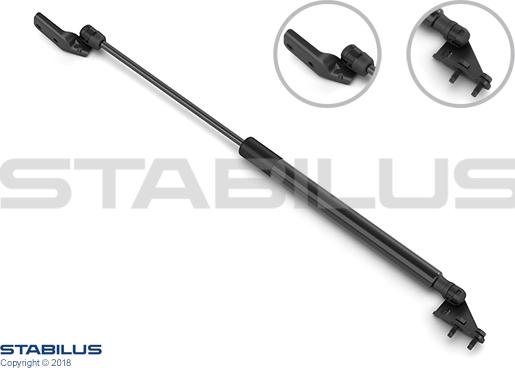 STABILUS 630725 - Ammortizatore pneumatico, Cofano bagagli / vano carico autozon.pro