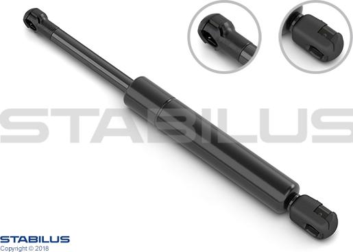 STABILUS 0488VQ - Ammortizzatore pneumatico, Cofano motore autozon.pro